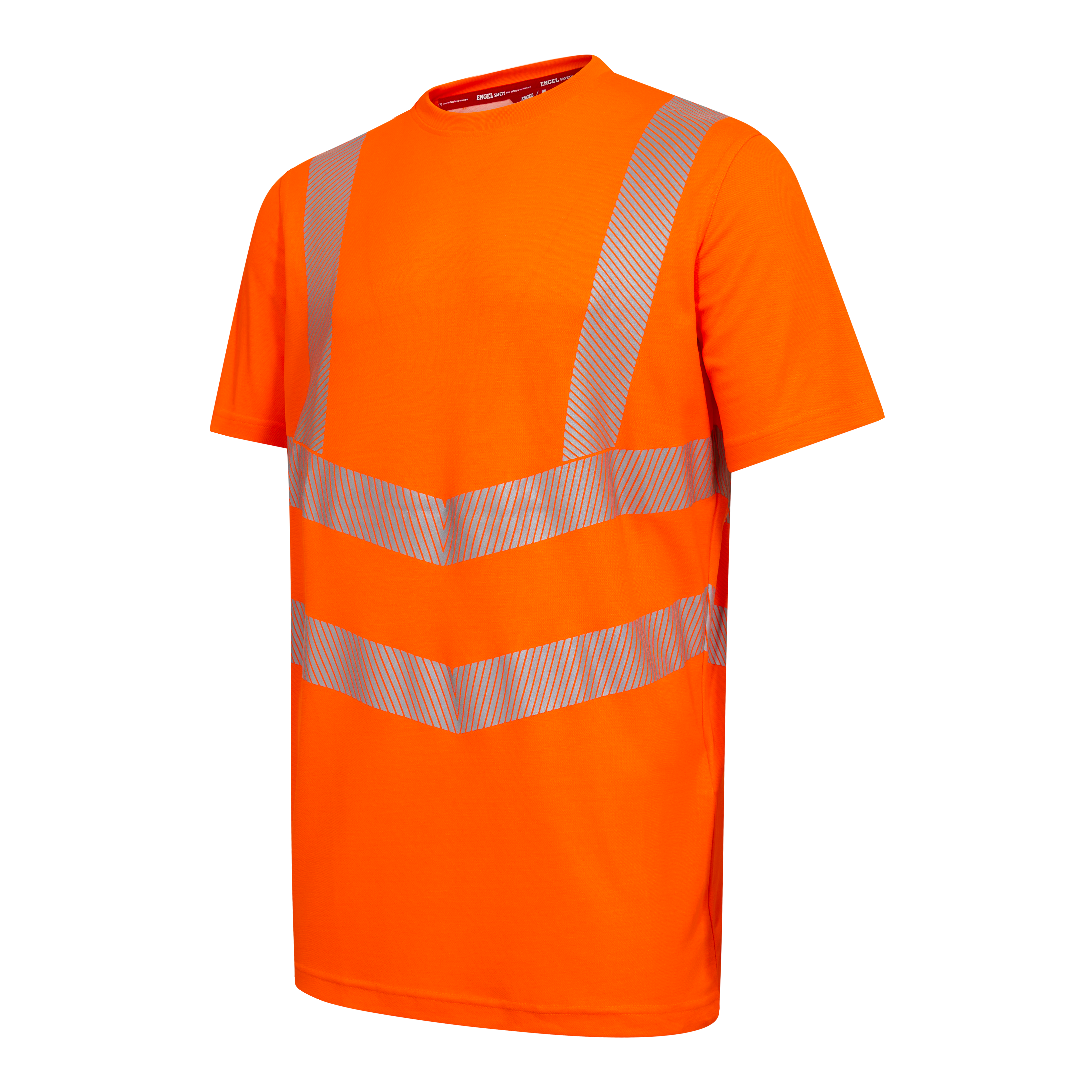 Engel Workwear Safety T-shirt - Hi-vis Orange [10] / XS