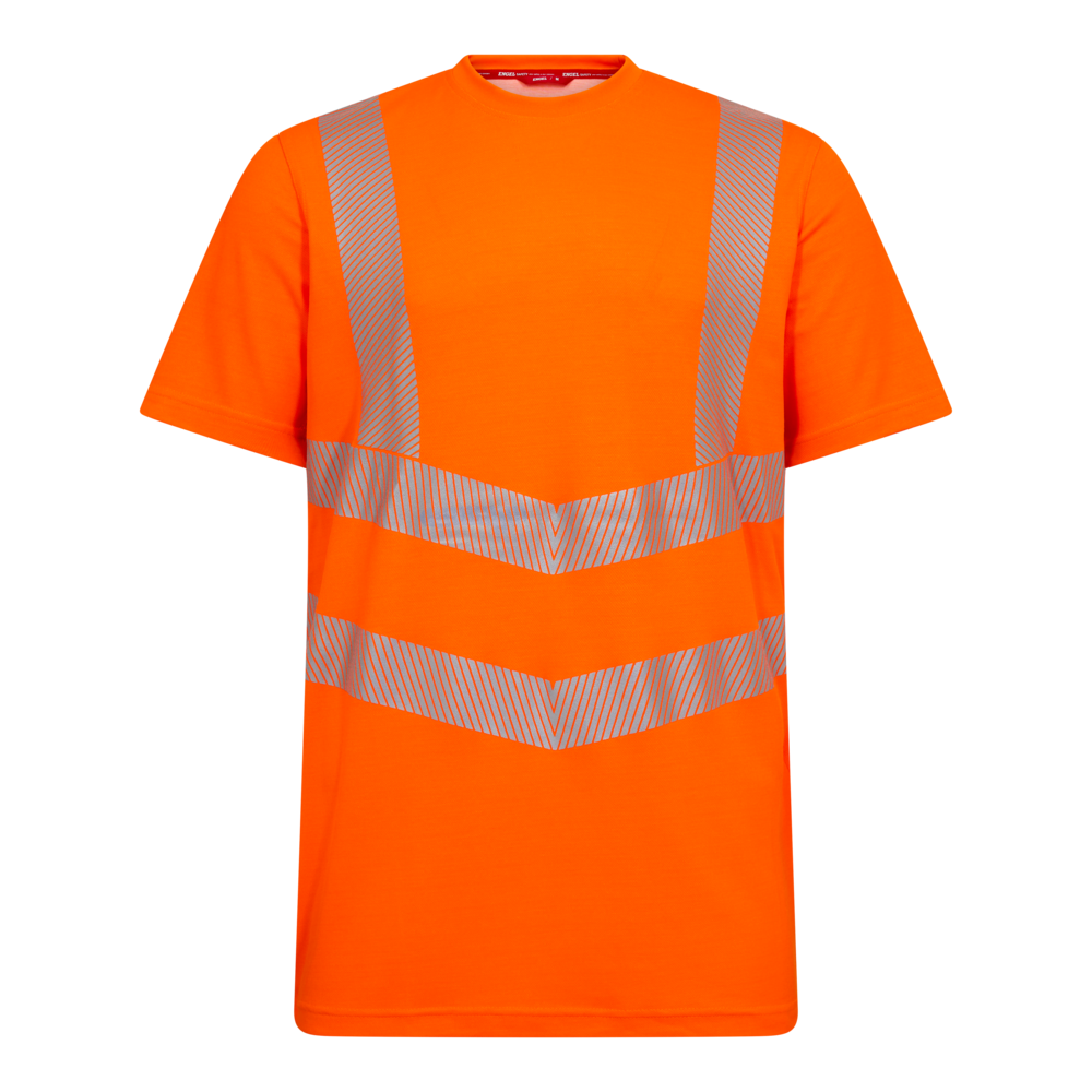 SAFETY T-Shirt – Warnorange (Front)