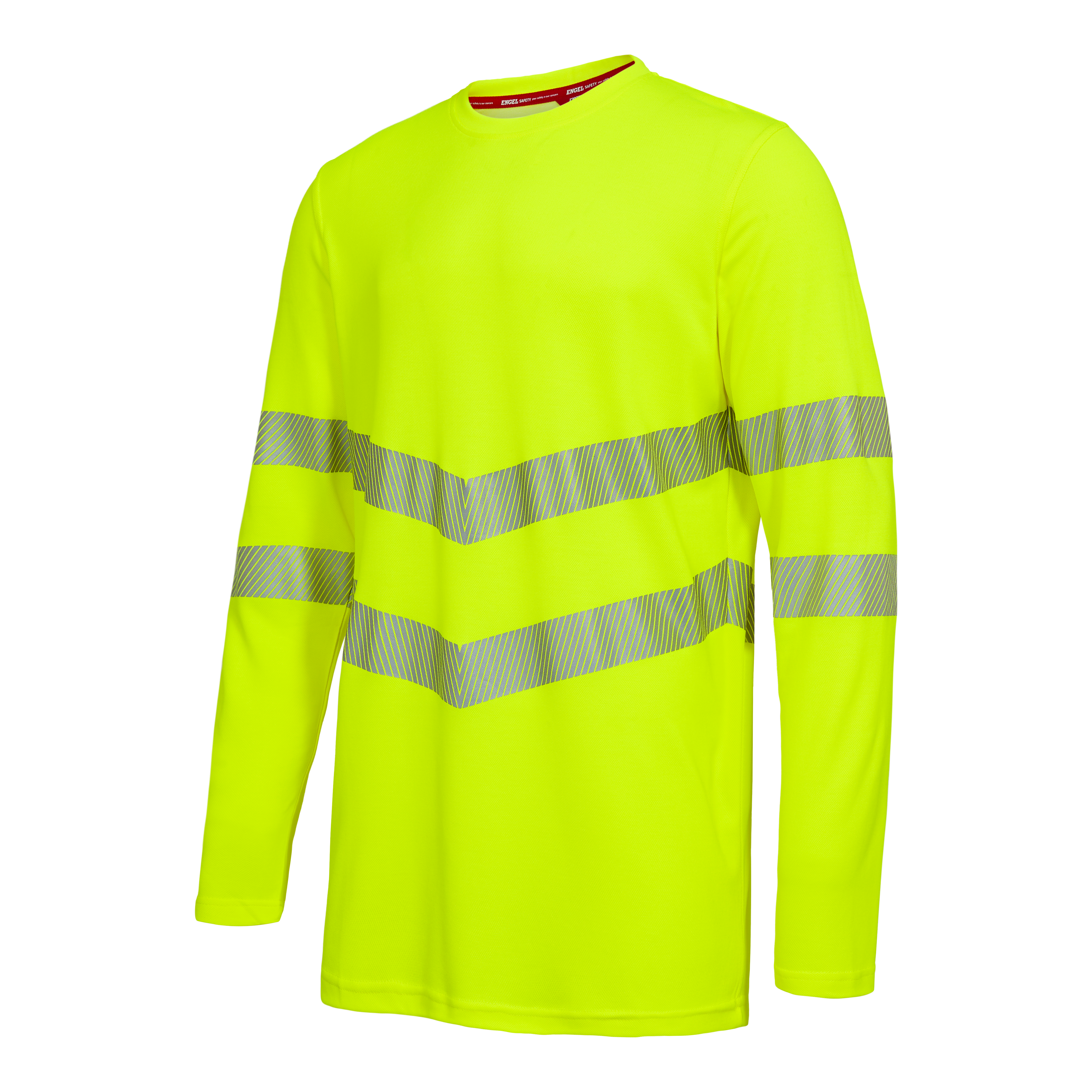Engel Workwear Safety langærmet T-shirt - Gul [38] / XS