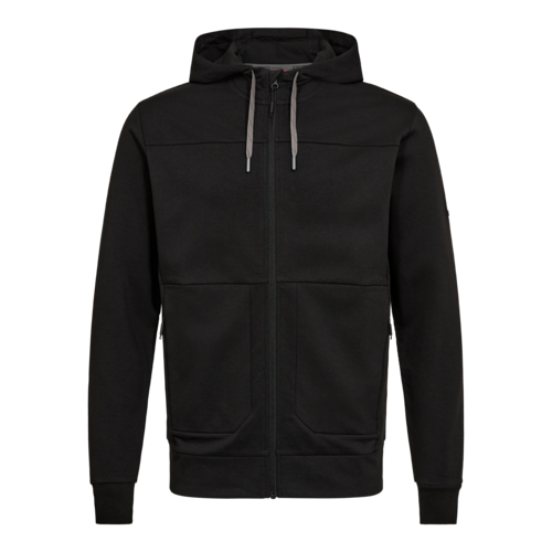 Cargo Sweatshirt - Schwarz/Rot, | Workwear
