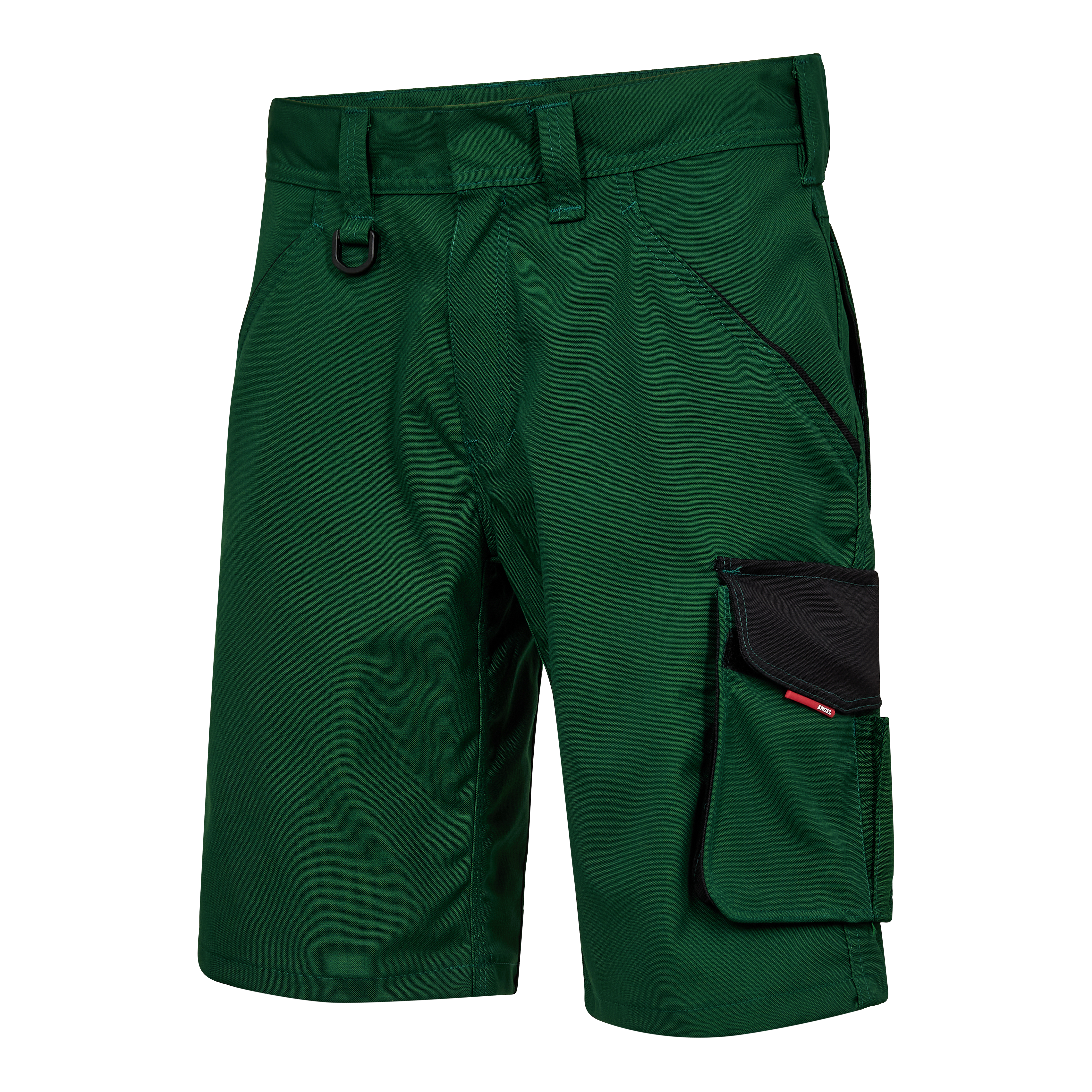 Engel Workwear Galaxy arbejdsshorts - Grøn/Sort [120] / 72