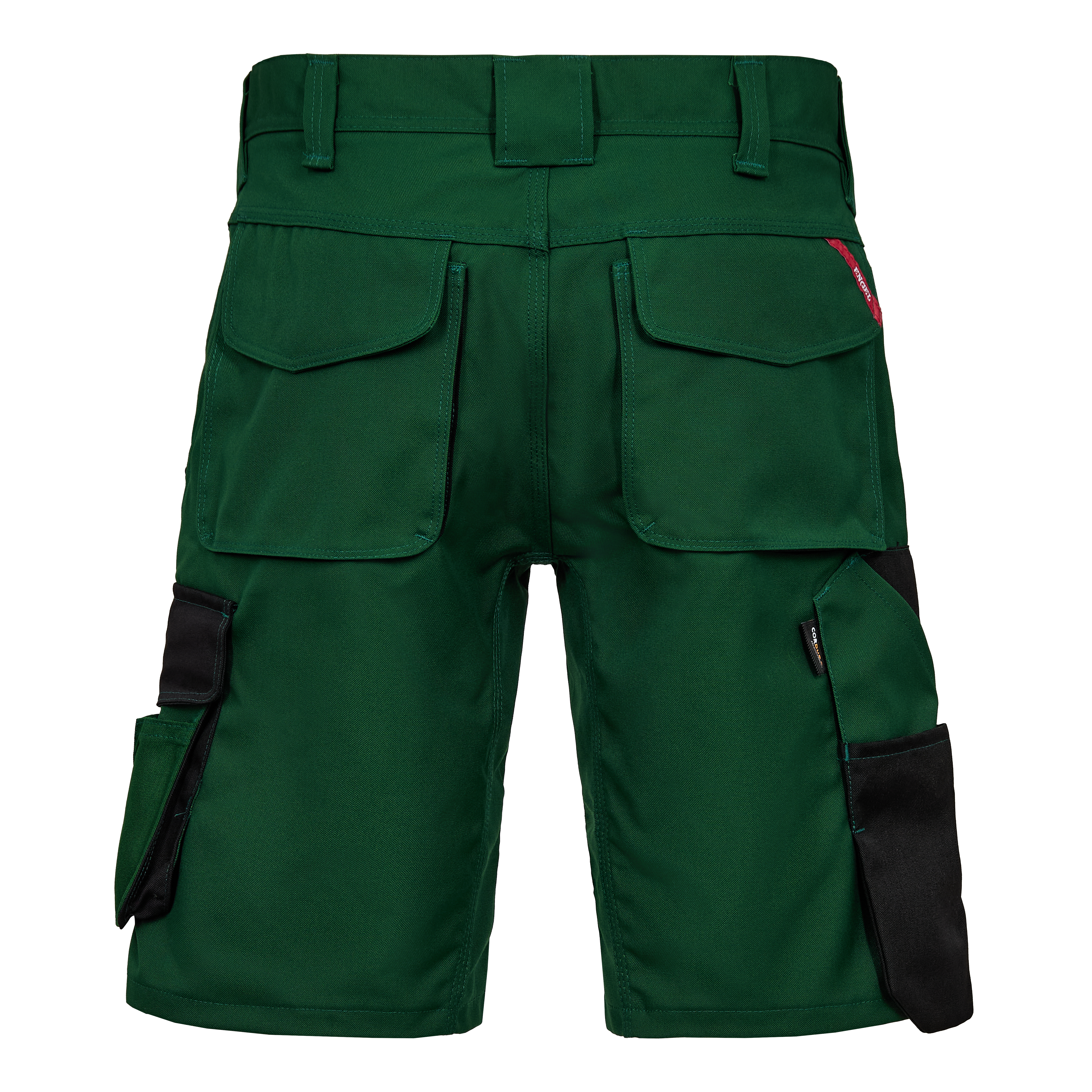 Engel Workwear Galaxy arbejdsshorts - Grøn/Sort [120] / 72
