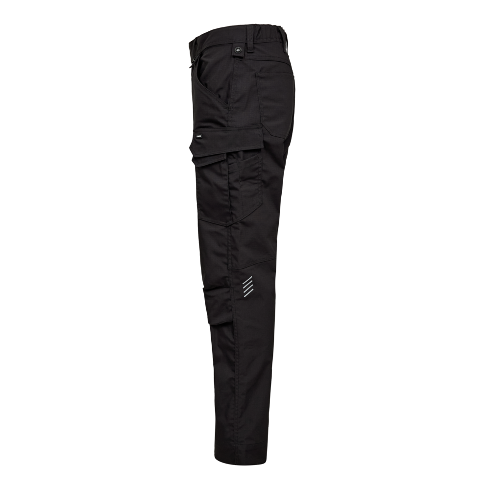 ENTIRE Damen Servicehose mit 2-Wege-Stretch – Schwarz (Seite links)