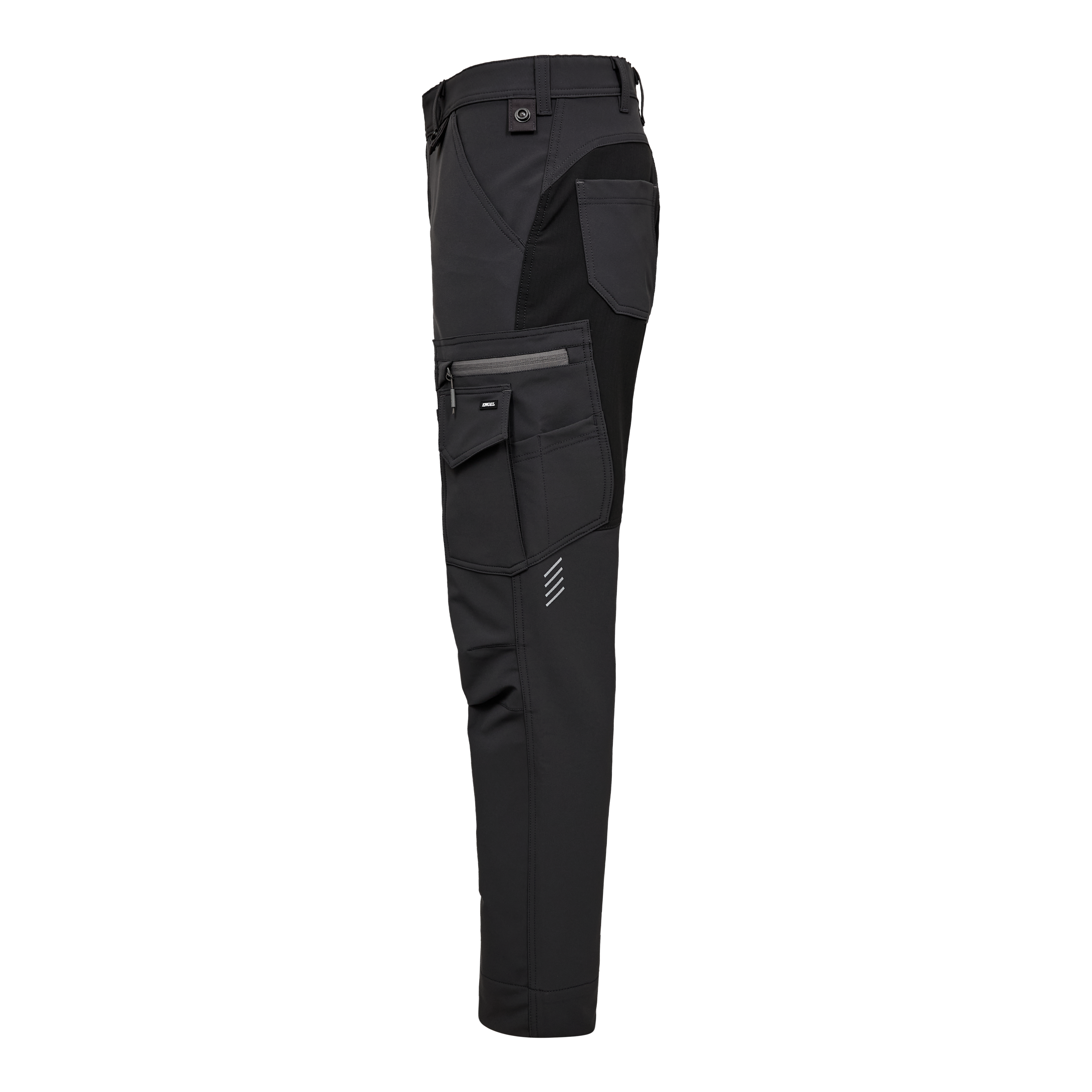 Engel Workwear Entire dame servicebukser med 4-vejs stræk - Antrazitgrå/Sort [7920] / 34
