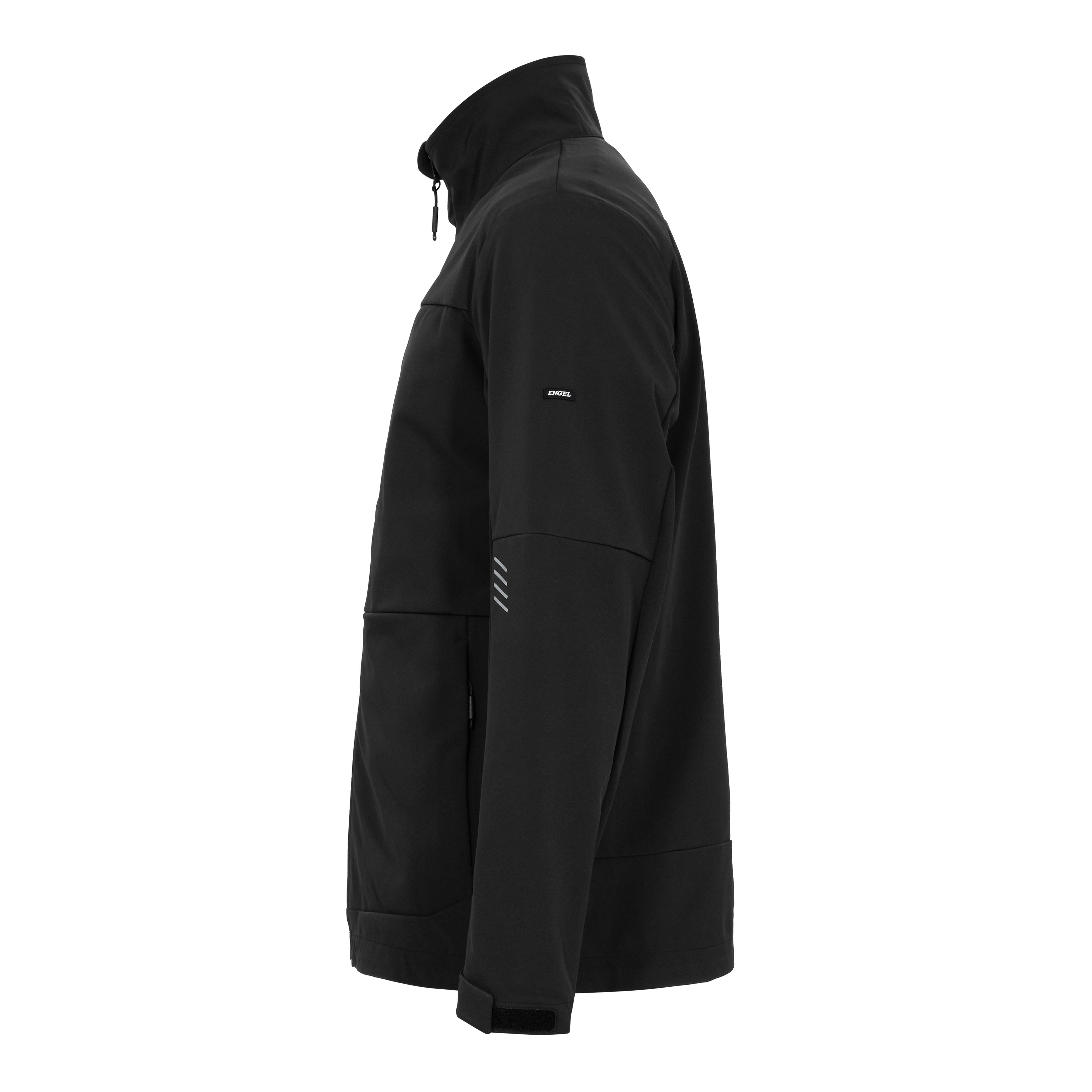 Engel Workwear Entire softshelljakke - Sort [20] / XS