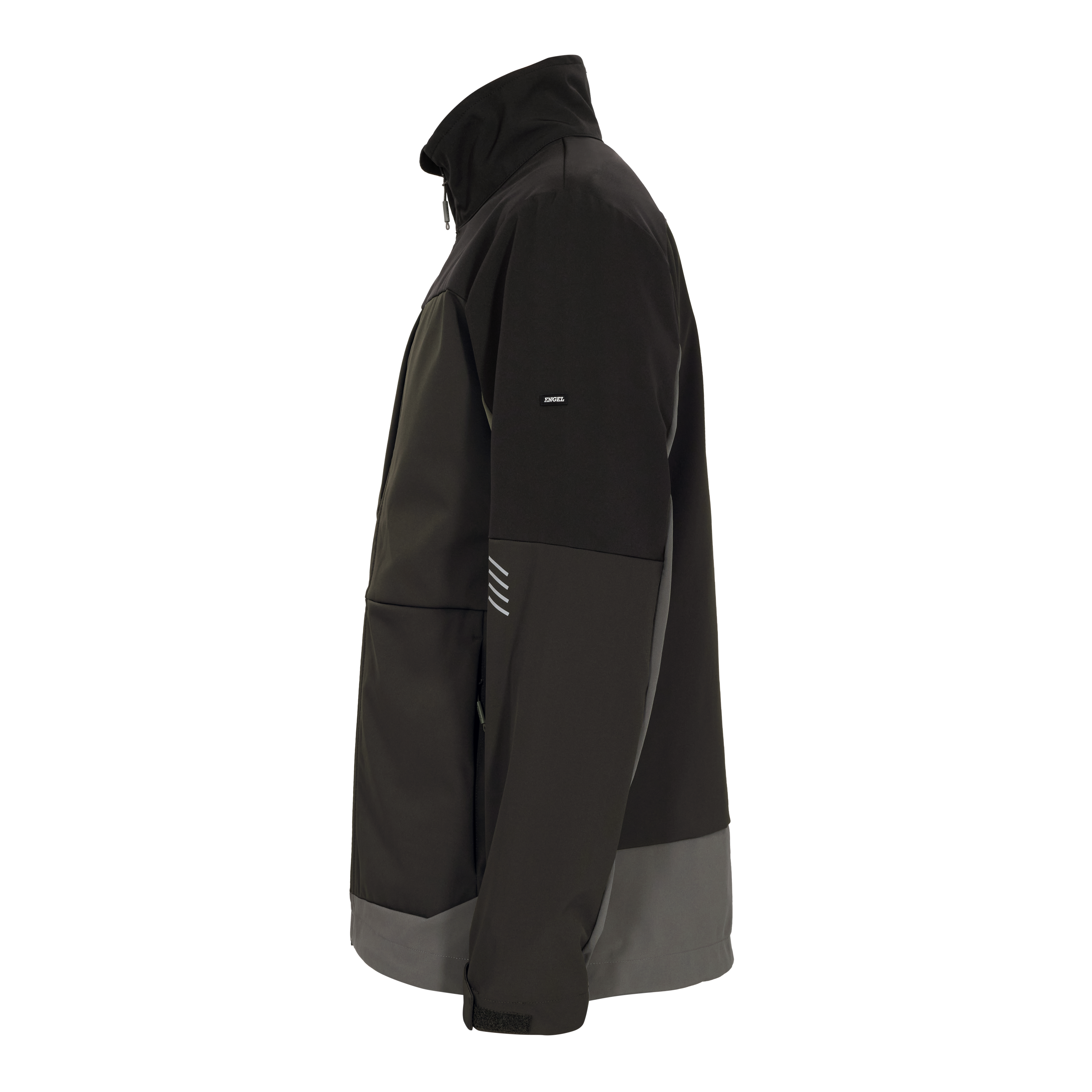 Engel Workwear Entire softshelljakke - Antrazitgrå/Sort [7920] / XS