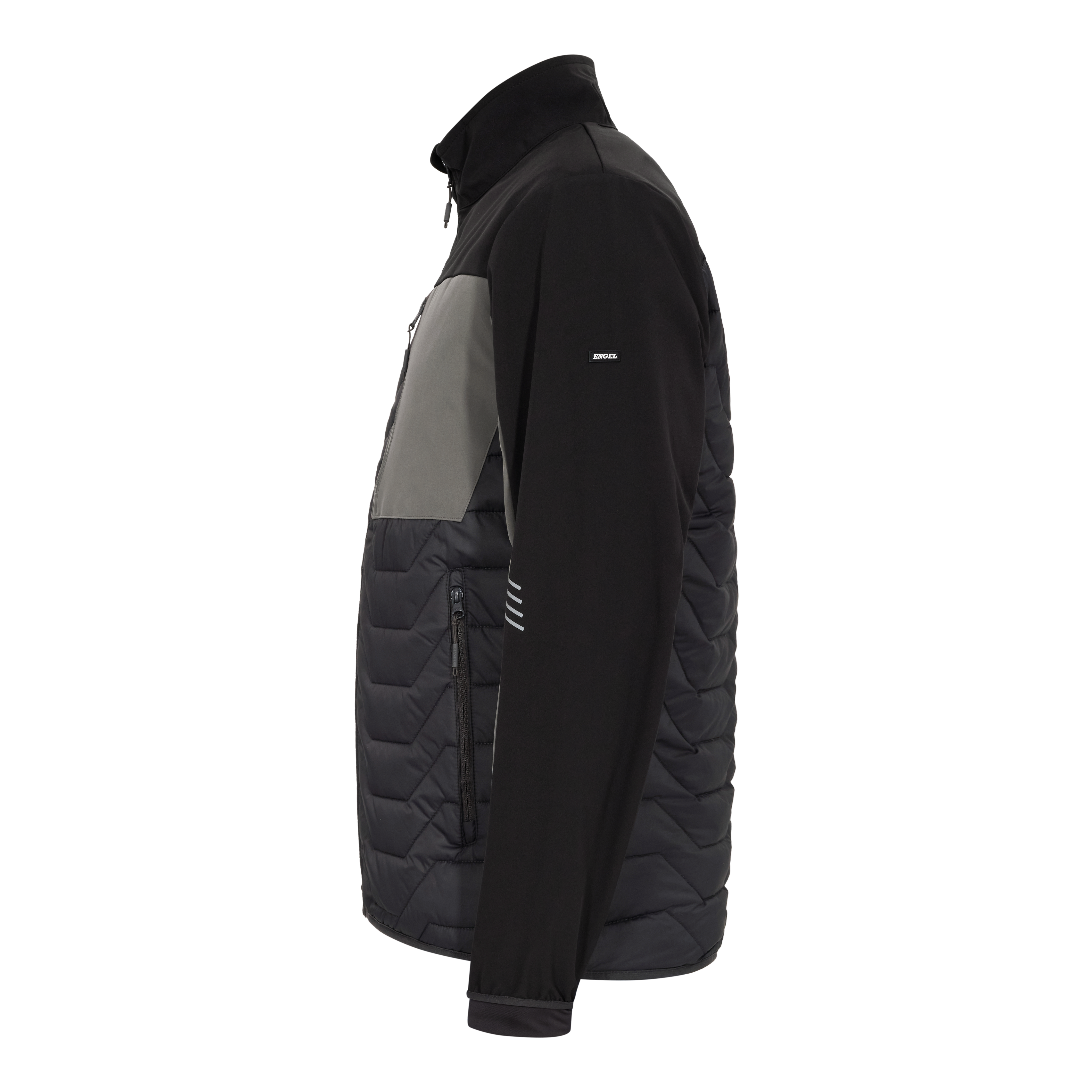 Engel Workwear Entire quiltet jakke - Antrazitgrå/Sort [7920] / XS