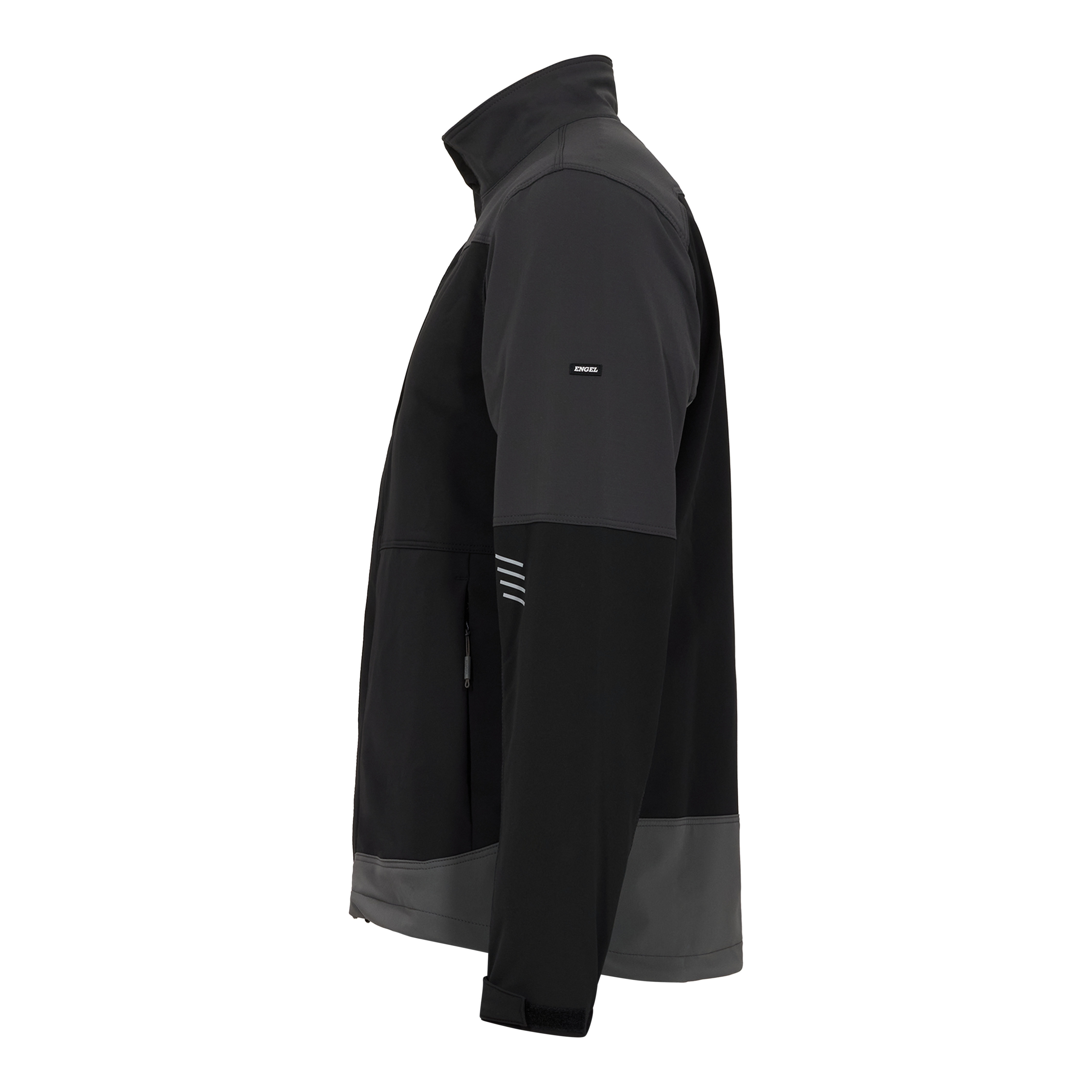 Engel Workwear Entire arbejdsjakke med 4-vejs stræk... - Sort/Antrazitgrå [2079] / XS
