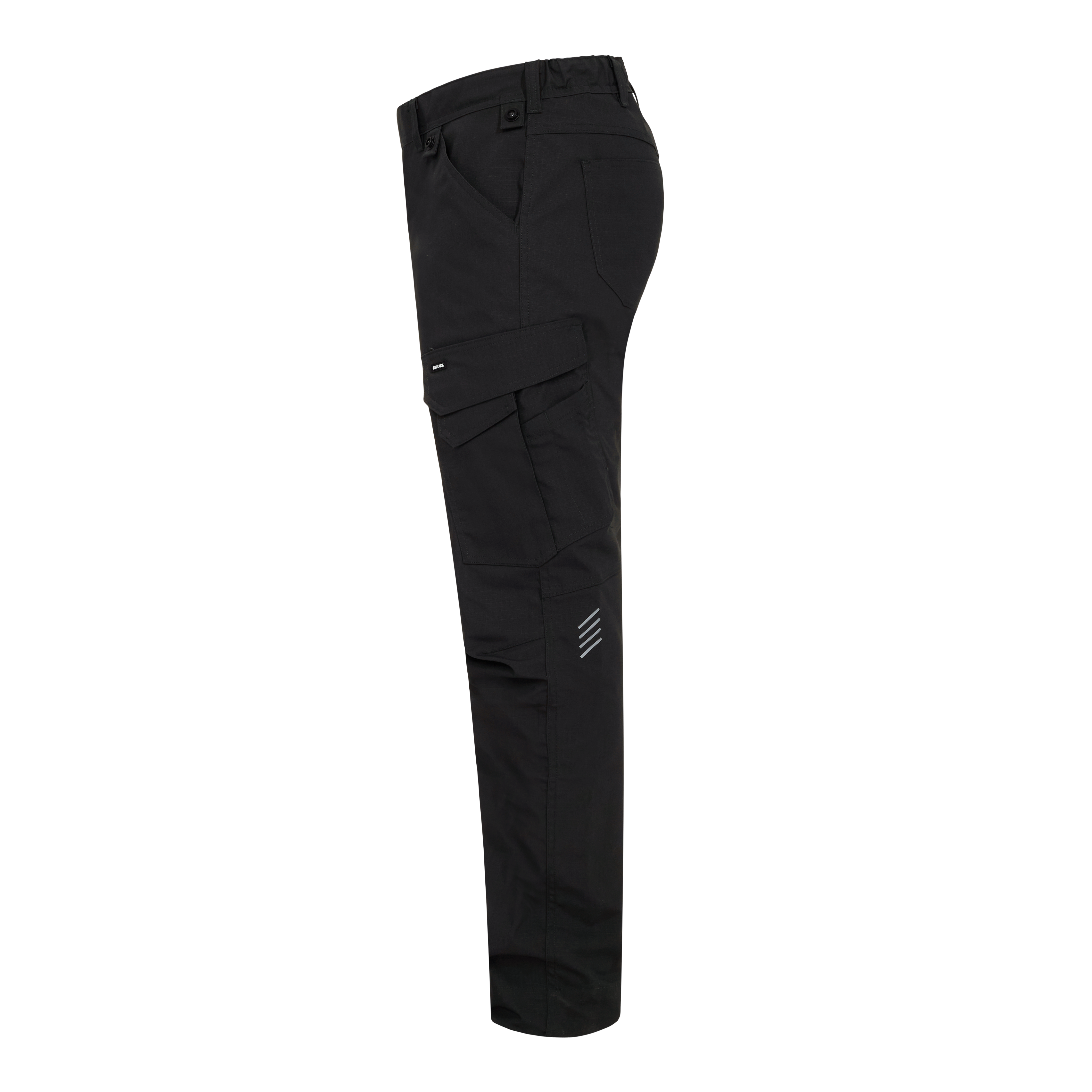 Engel Workwear Entire servicebukser med 2-vejs stræk - Sort [20] / K80