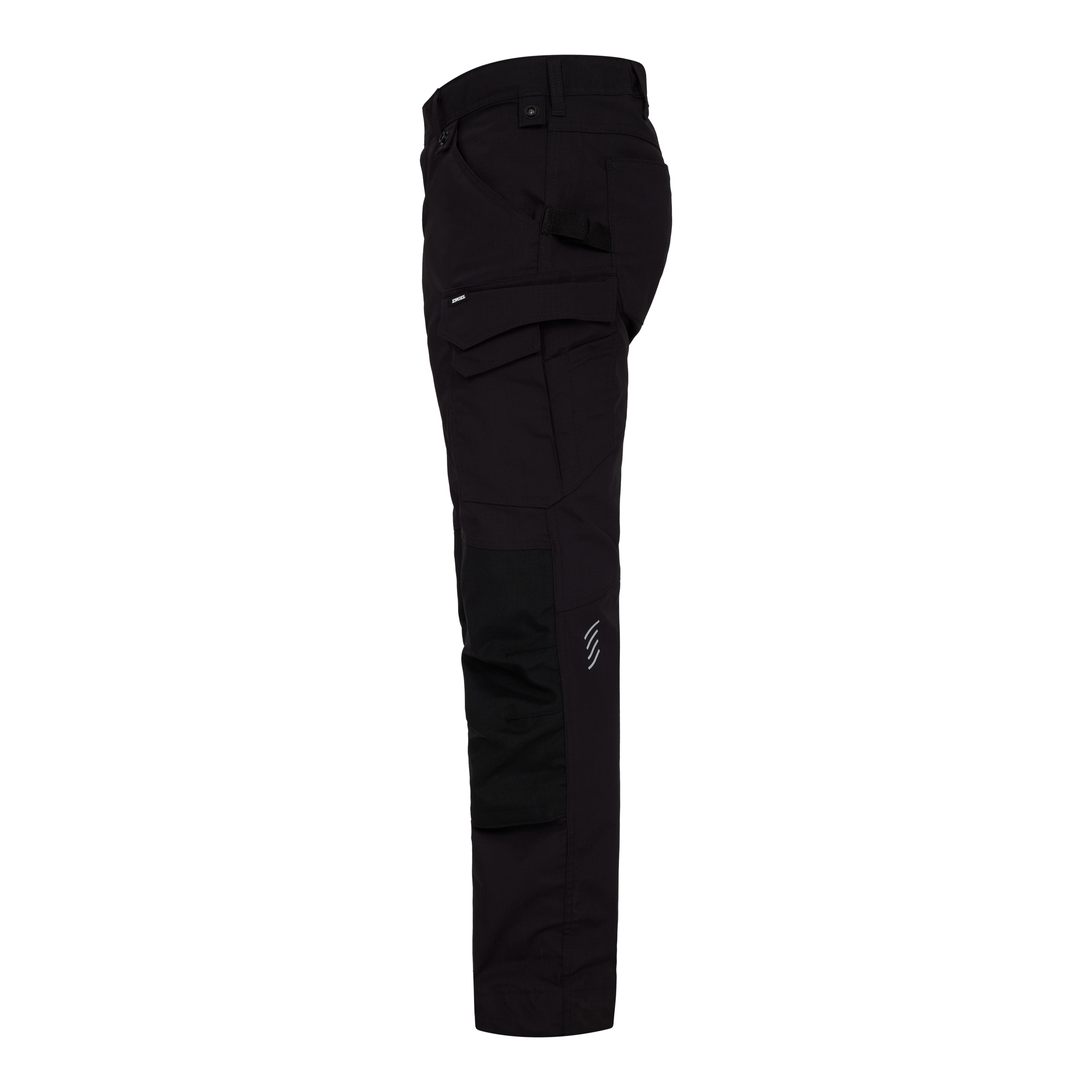 Engel Workwear Entire arbejdsbukser med 2-vejs stræk - Sort [20] / K80