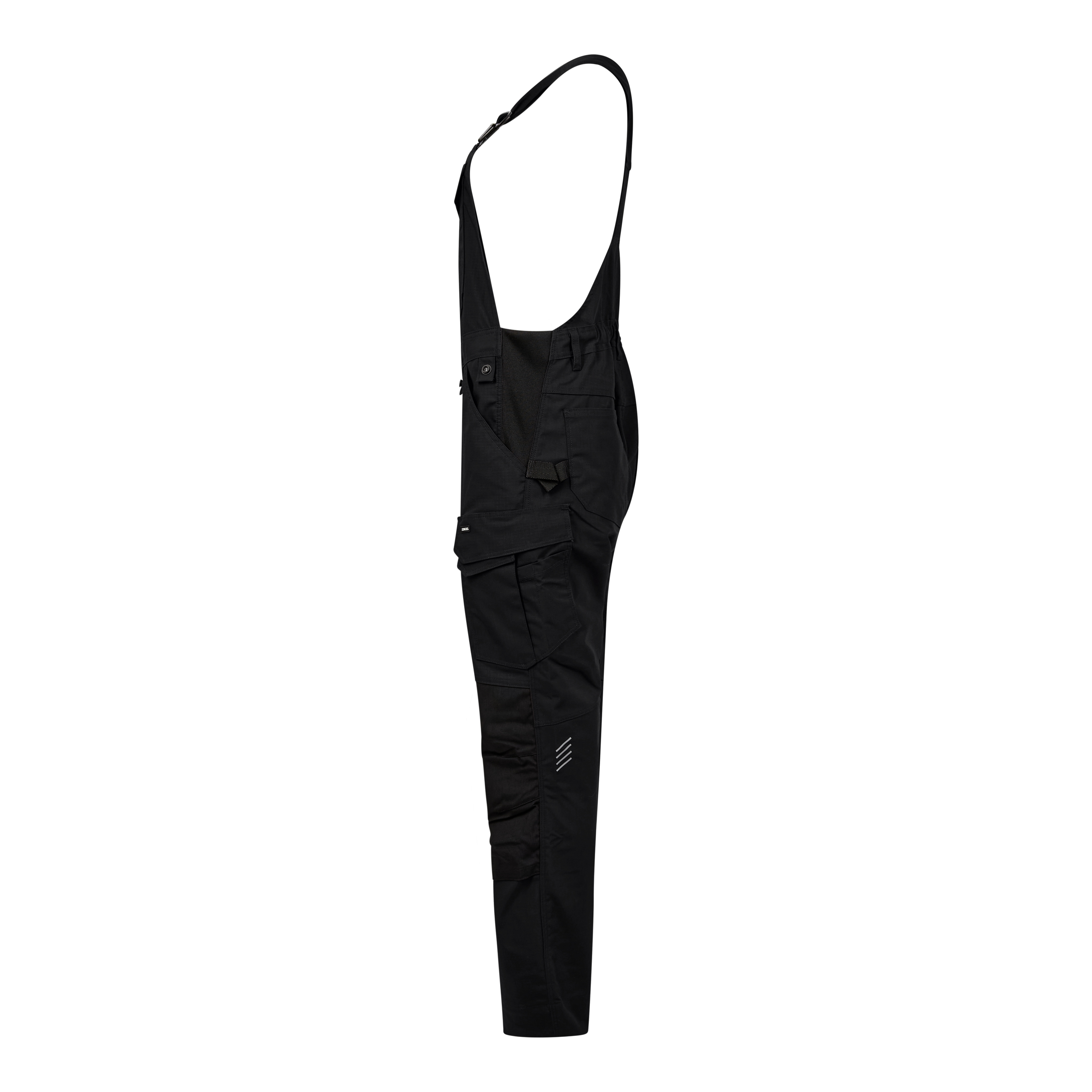 Engel Workwear Entire dame overall med 2-vejs stræk - Sort [20] / 34