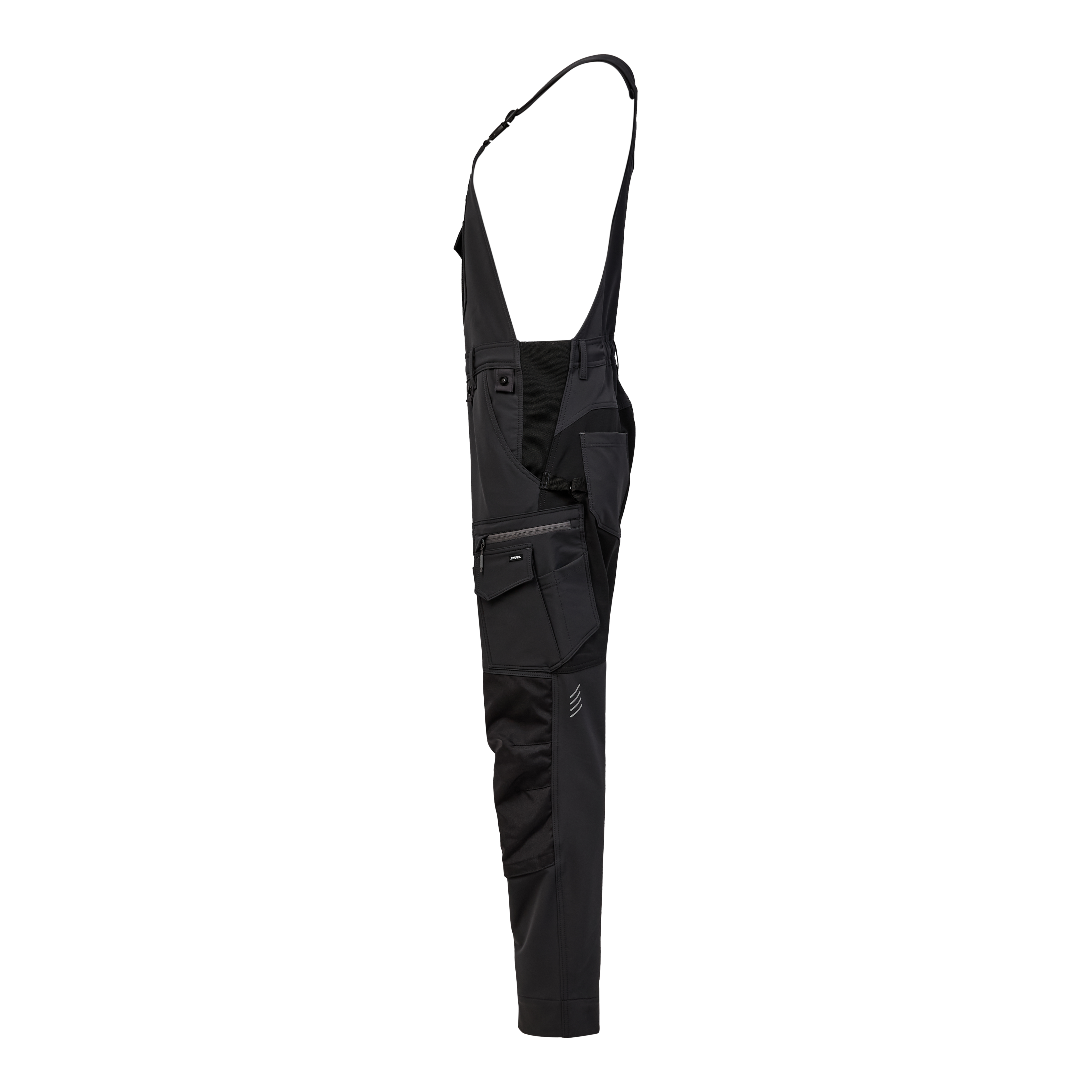 Engel Workwear Entire overall med 4-vejs stræk - Antrazitgrå/Sort [7920] / K80