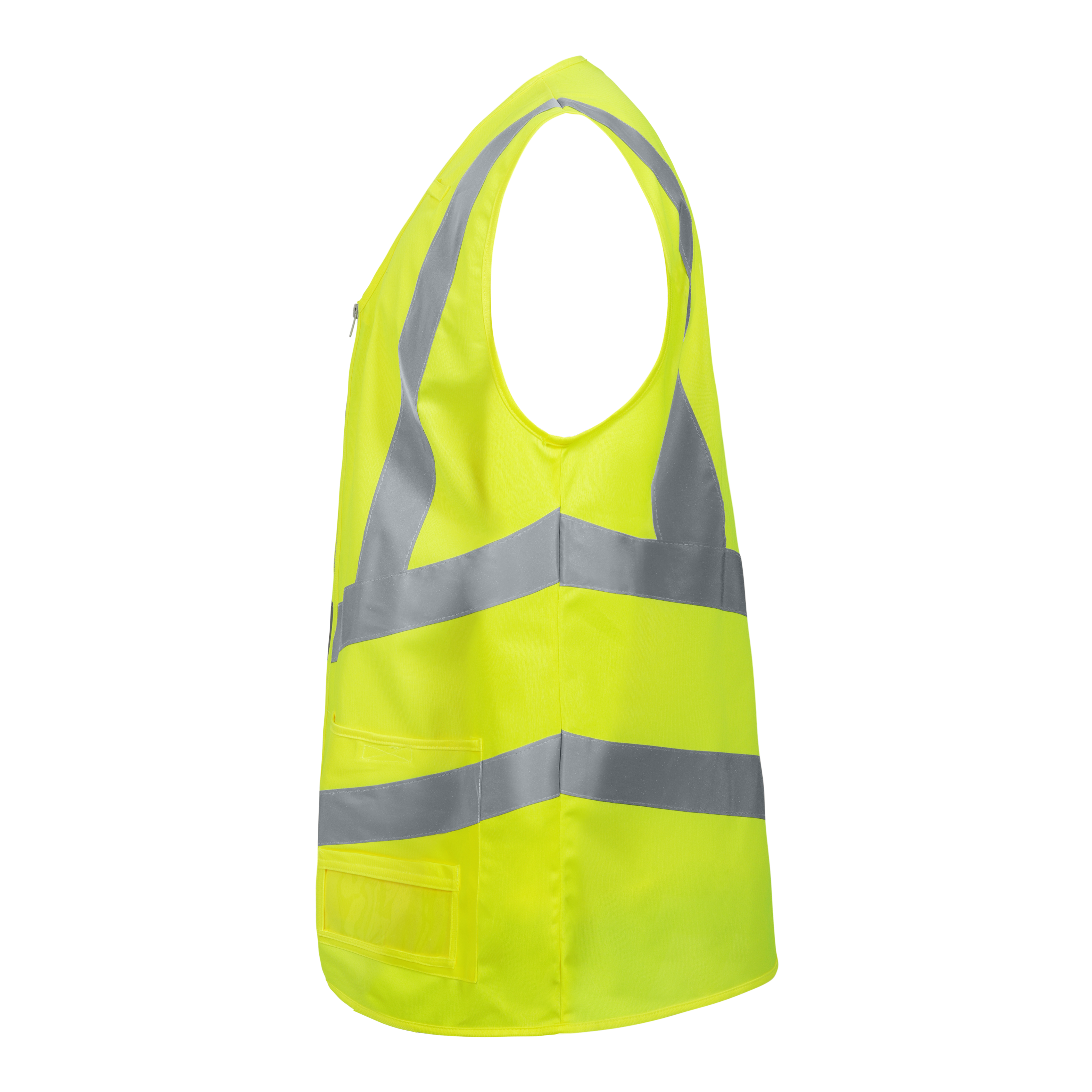Engel Workwear Safety vejvest med lynlås - Gul [38] / 3XL/4XL