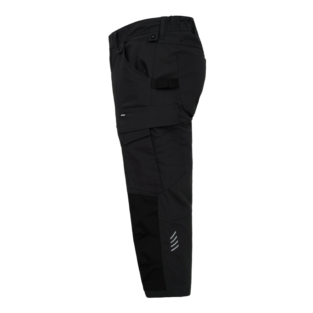 ENTIRE 3/4-Hose mit 2-Wege-Stretch – Schwarz (Seite links)