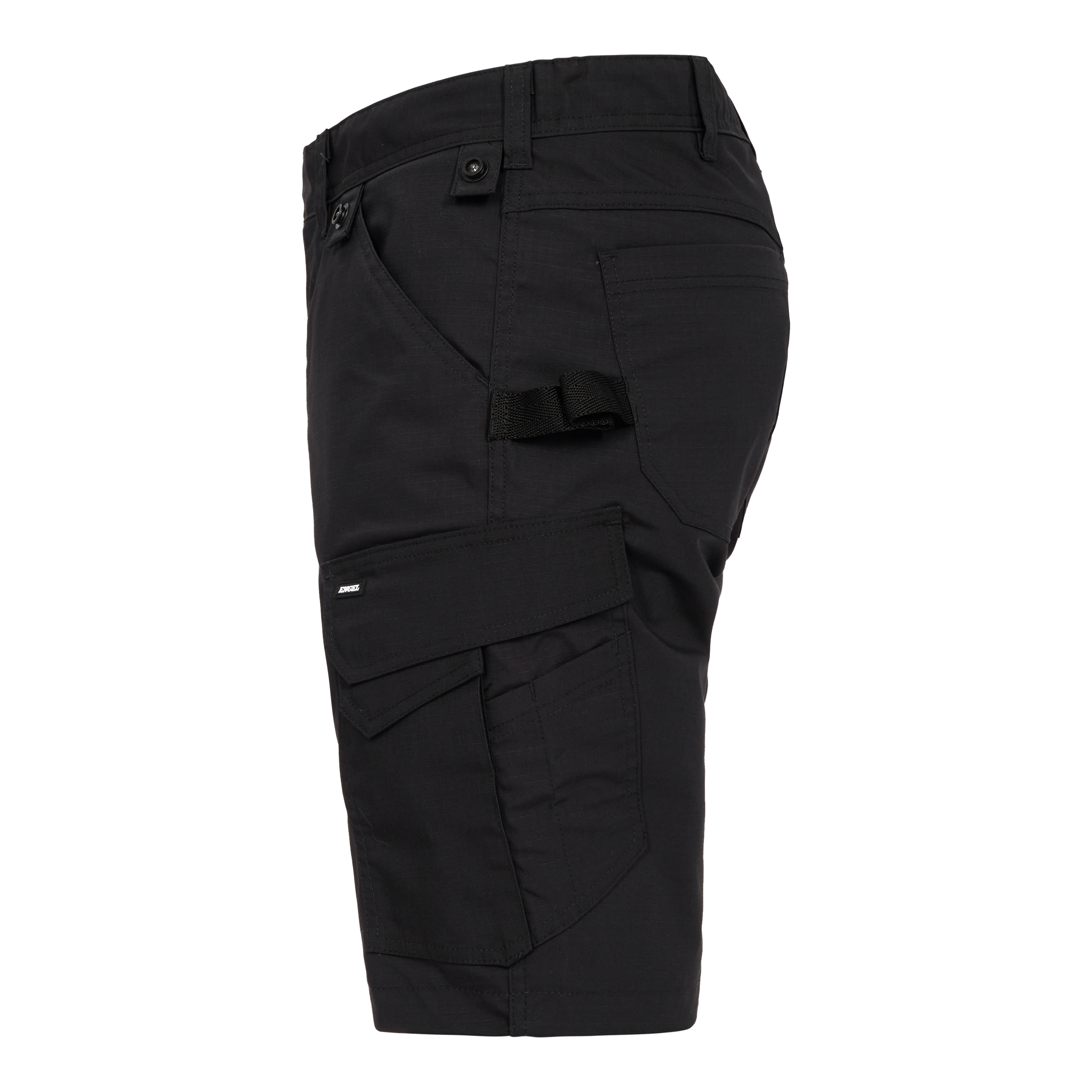 Engel Workwear Entire arbejdsshorts med 2-vejs stræk - Sort [20] / 72