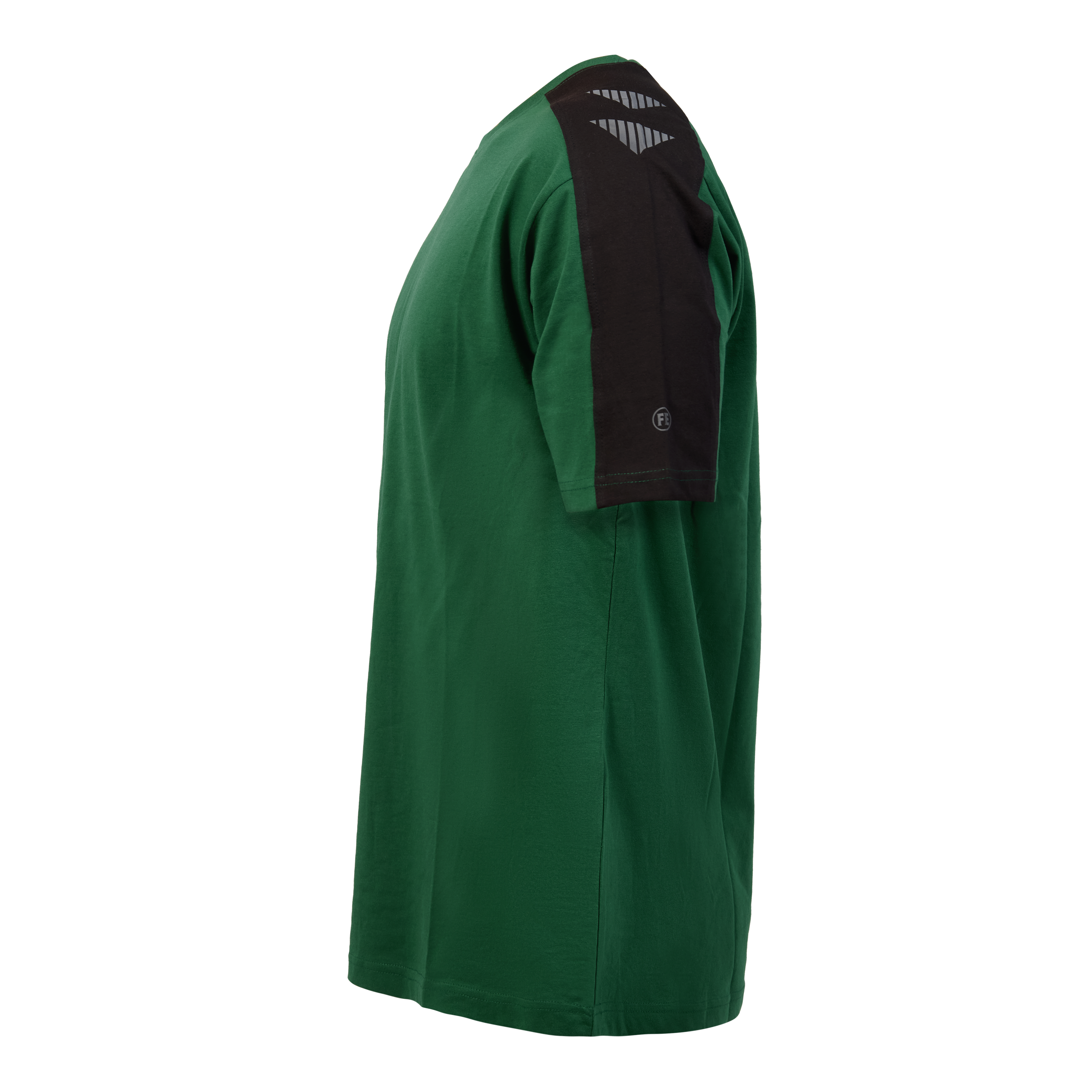 Engel Workwear Galaxy T-shirt - Grøn/Sort [120] / XS