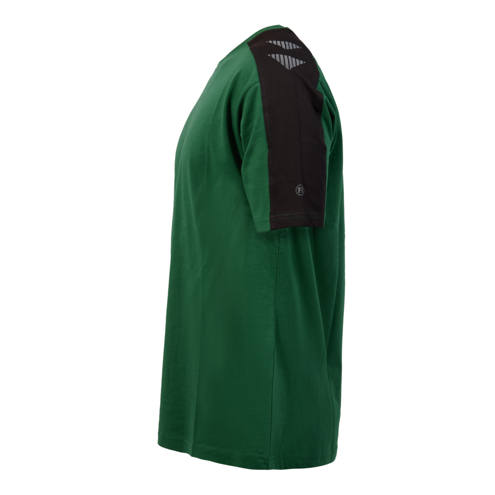 GALAXY T-Shirt – Grün / Schwarz (Seite links)