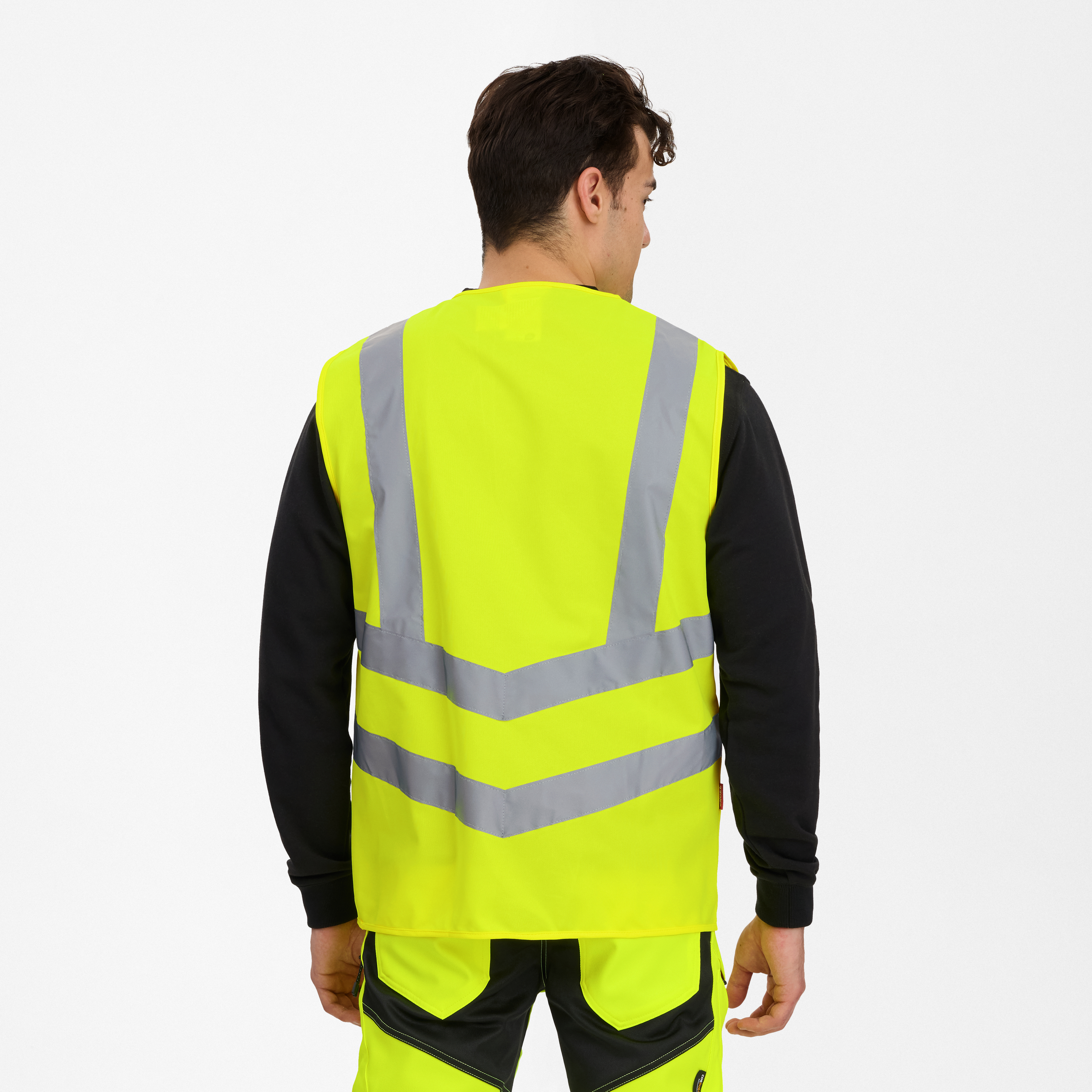 Engel Workwear Safety vejvest - Gul [38] / 3XL/4XL