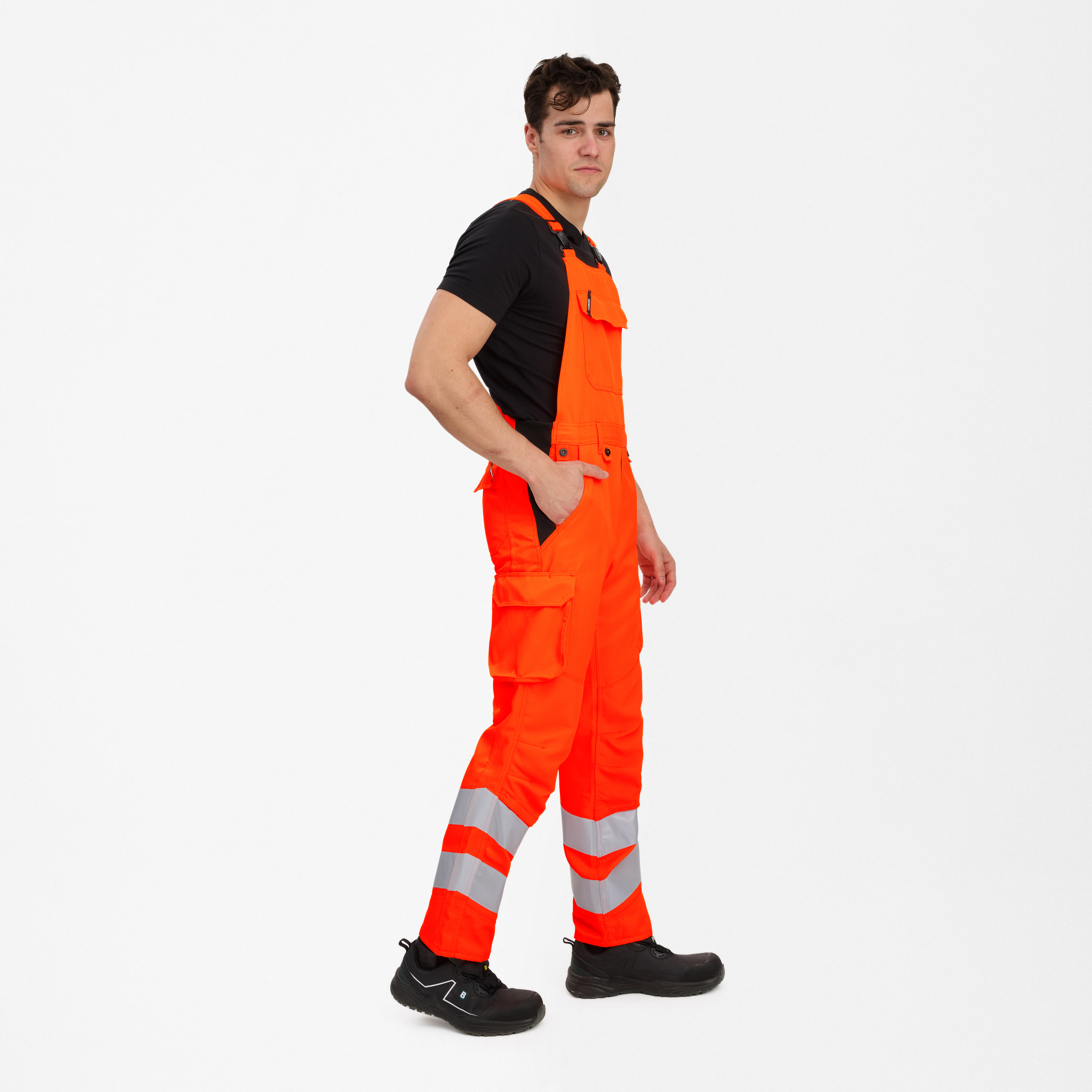 Engel Workwear Safety Light overall - Hi-vis Orange [10] / K80
