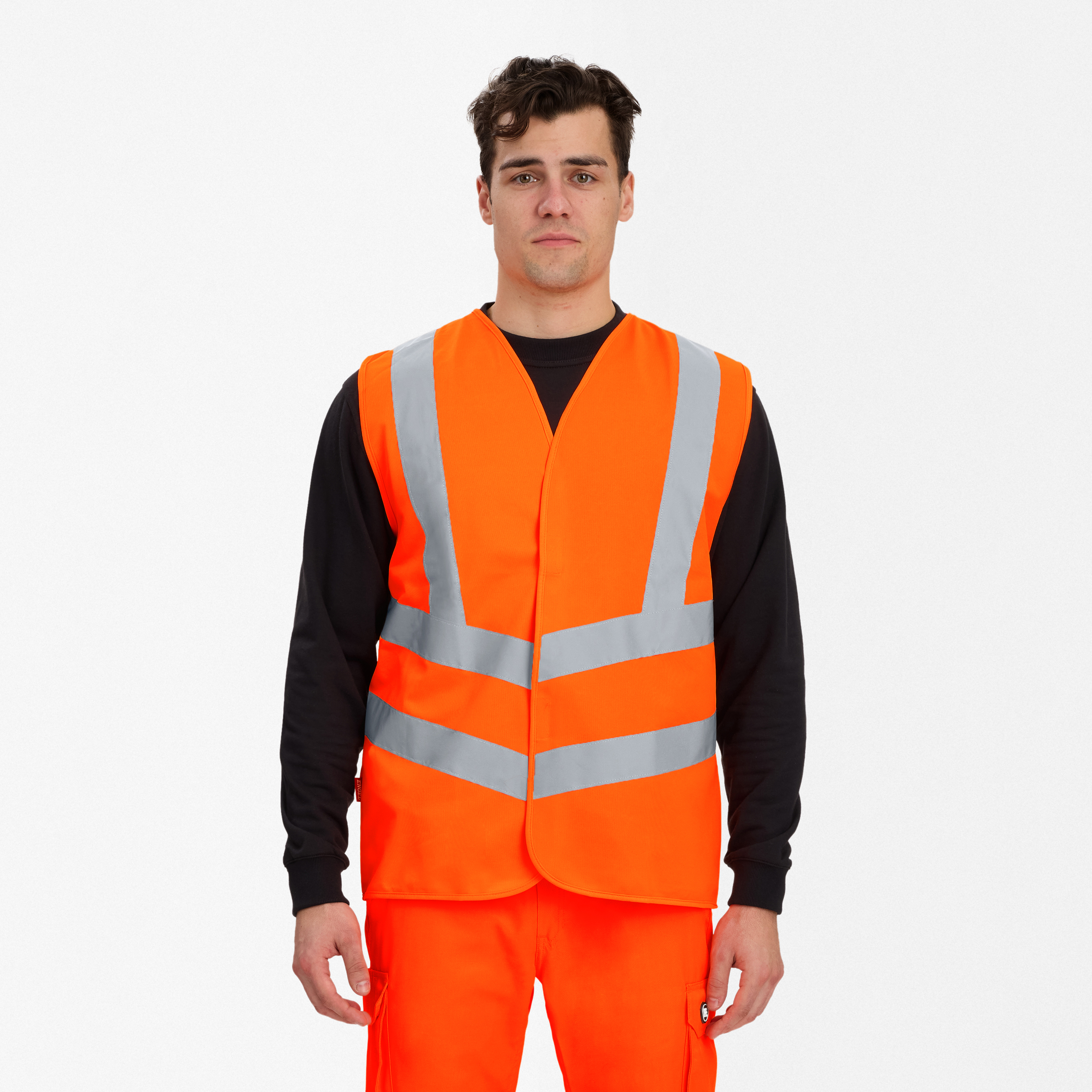 Engel Workwear Safety vejvest - Hi-vis Orange [10] / 3XL/4XL