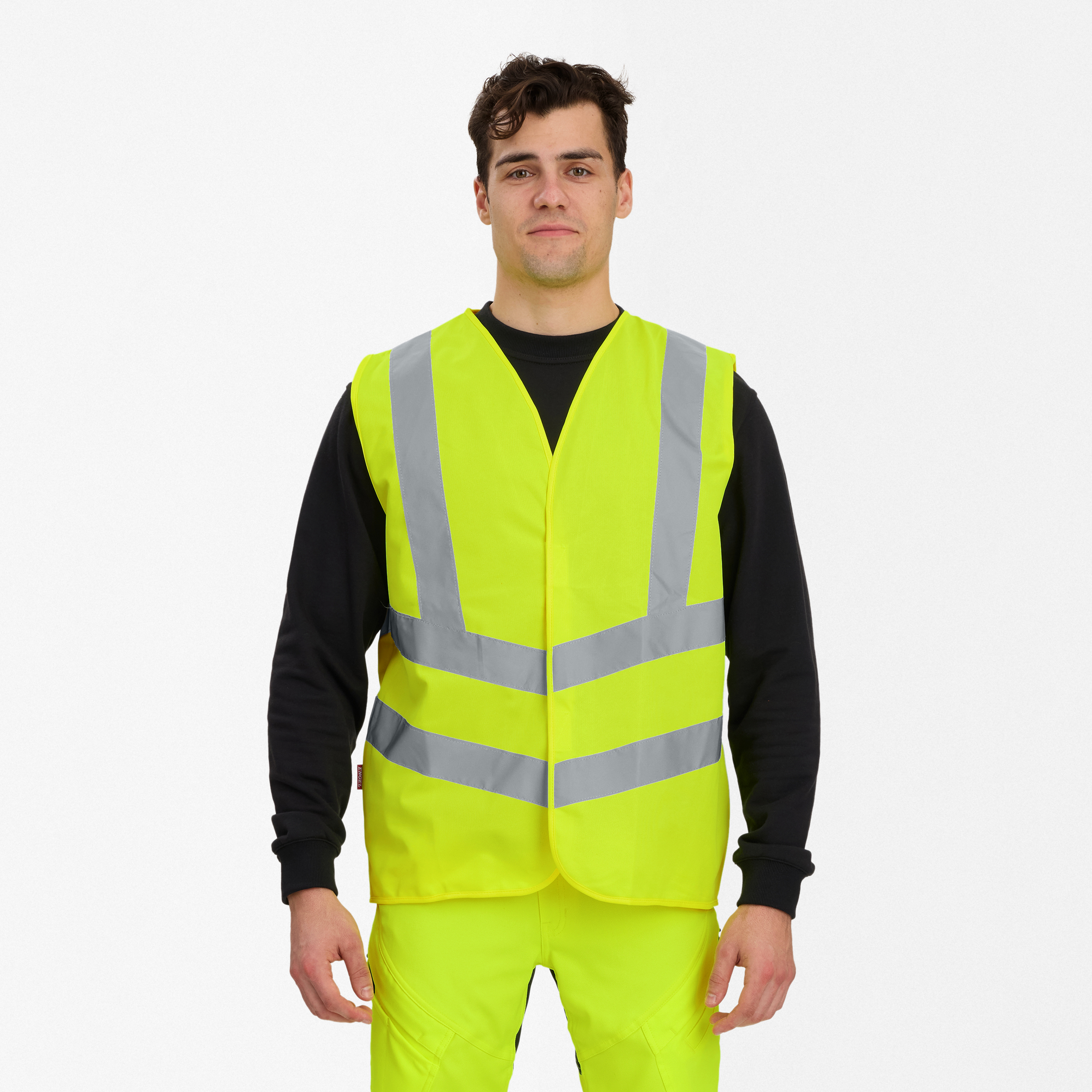 Engel Workwear Safety vejvest - Gul [38] / 3XL/4XL