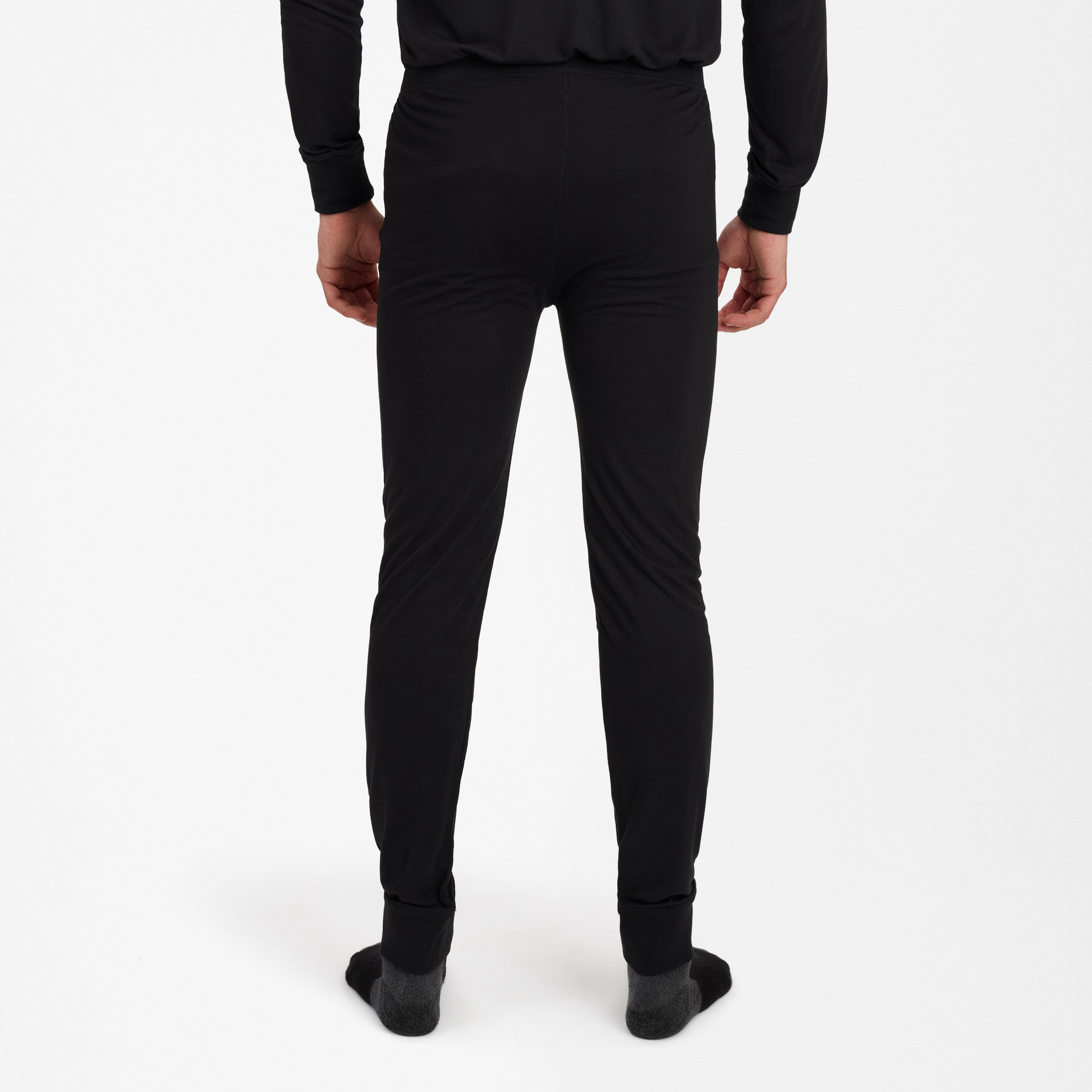 Engel Workwear Safety+ lange underbukser - Sort [20] / XS