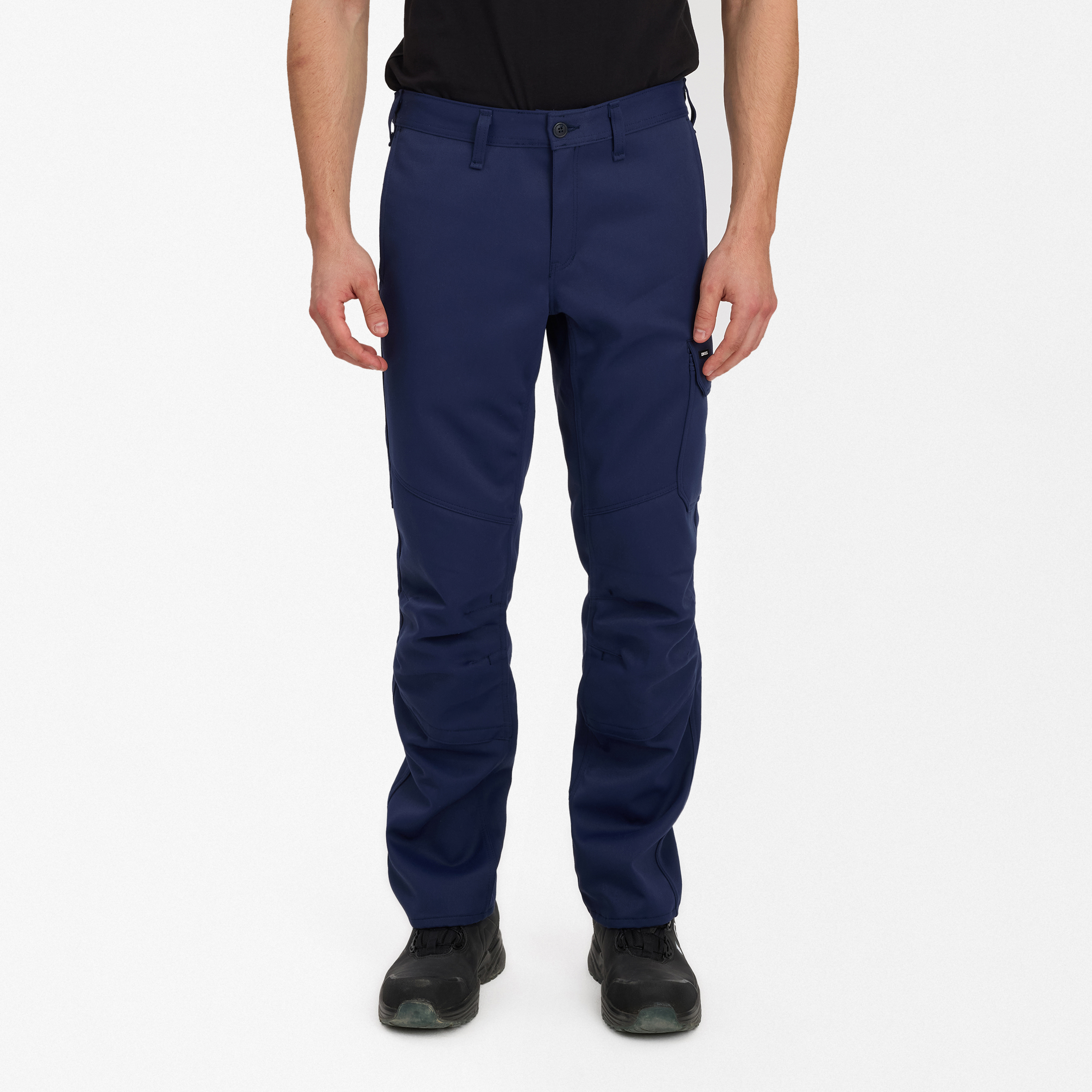 Engel Workwear Safety+ arbejdsbukser - Blue Ink [165] / K80