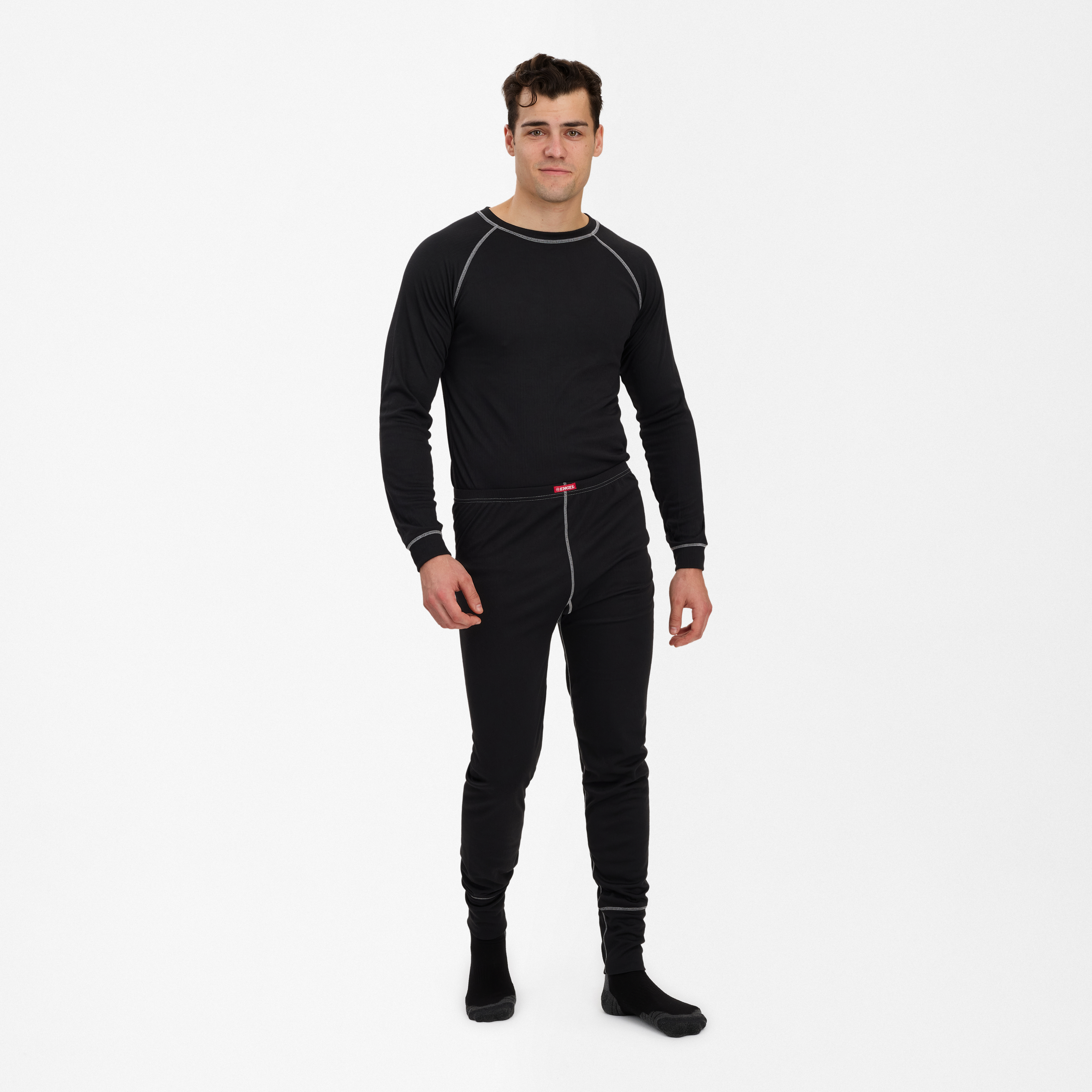 Engel Workwear Termounderbukser - Sort [20] / XS