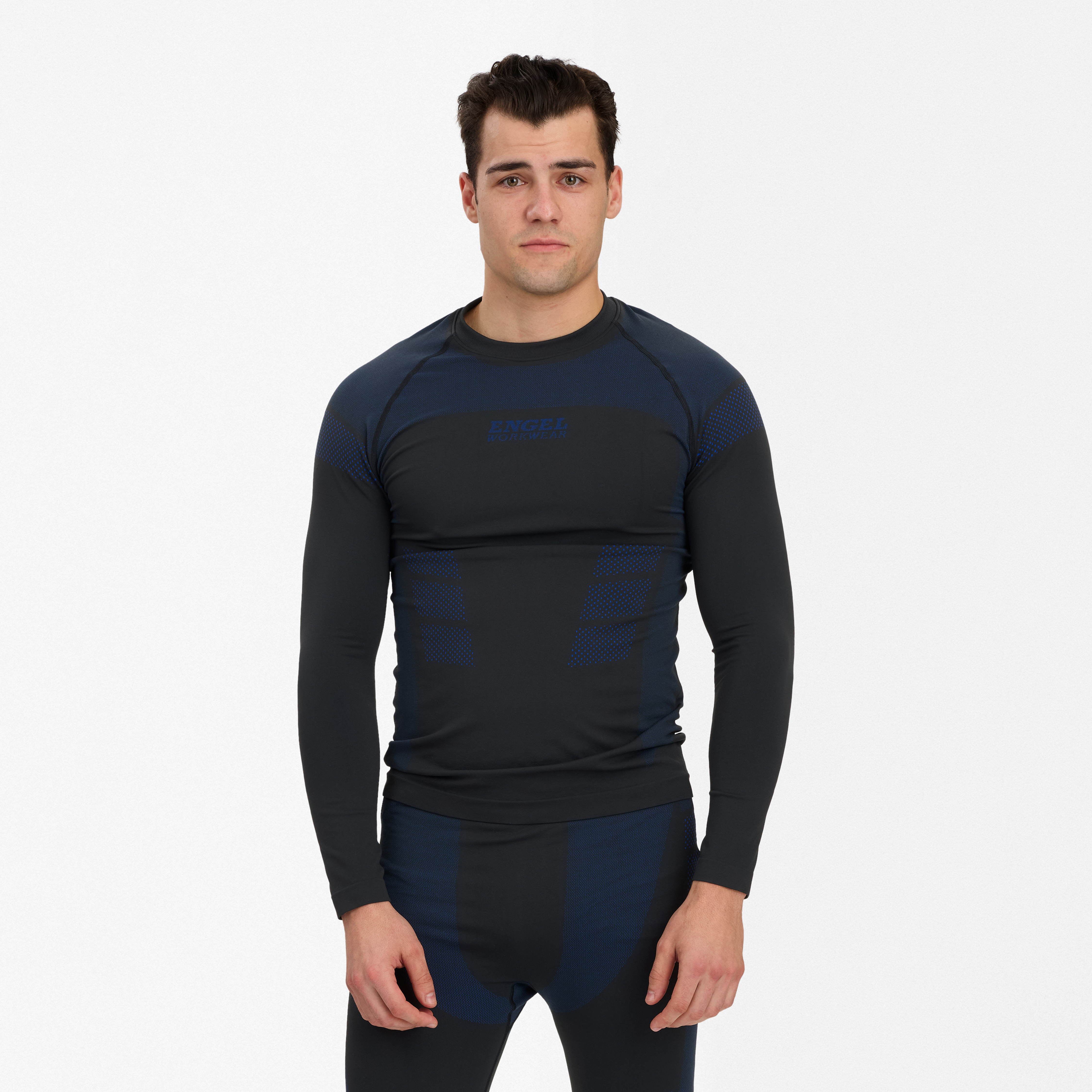 Engel Workwear Bambus sømløs undertrøje - Sort [20] / 2XL/3XL