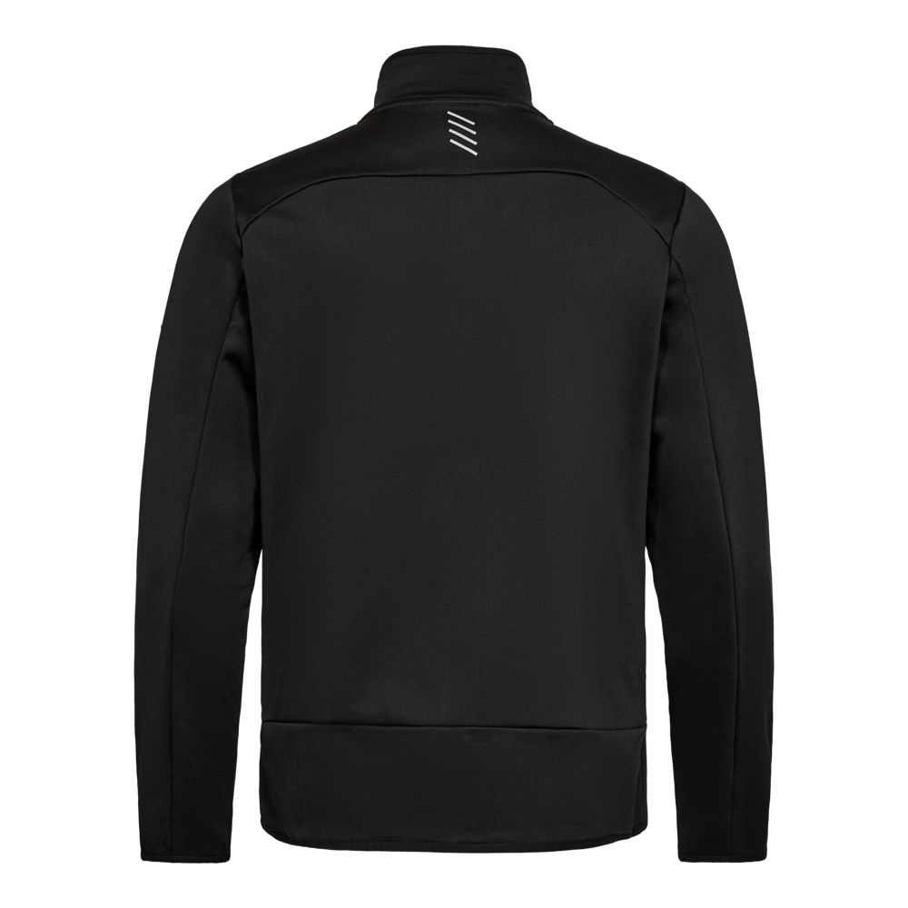 ENTIRE Midlayer-Cardigan – Schwarz (Rücken)