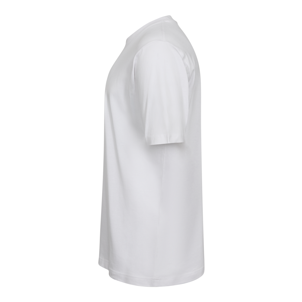 EXTEND Baumwoll-T-Shirt – Weiß (Seite links)